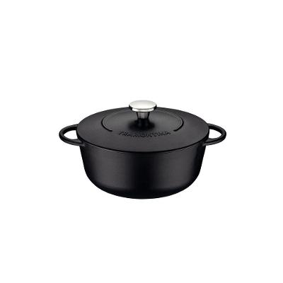 Caçarola Trento em Ferro Fundido Esmaltado com Revestimento Interno Antiaderente 28CM 6L Doméstica