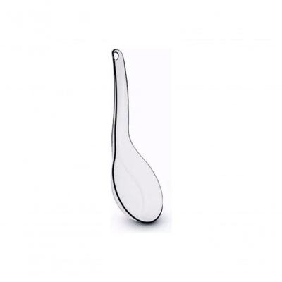 Colher Descartável Indiana 12CM Pacote 100 Unidades Branco Higipack