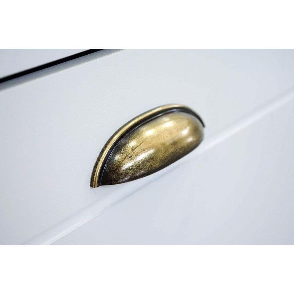 Cozinha Modulada Completa 13pçs Torre Quente 5 Aéreos 3 Balcões Cz268 Branco - Henn - 2