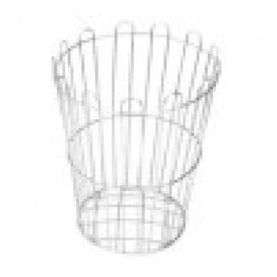 Cesto Aramado B2 20L em Metal para Organização de Resíduos e Objetos Diversos