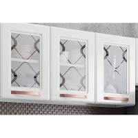 Cozinha Modulada Completa Mirage New 3 Peças (2 Armários + 1 Paneleiro) CPT113 Branco - Telasul - 6