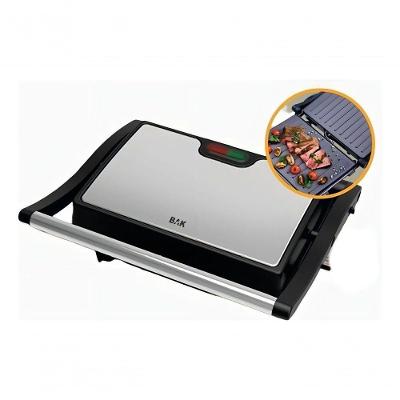 Sanduicheira Grill BK-GRL750-220 com Revestimento Antiaderente Inox Preto 750W 220V