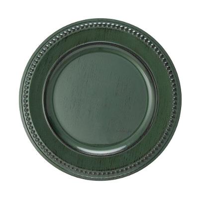 Sousplat Copa E Cia Galles Dots Green Antique