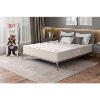 Colchão Queen de Molas Ensacadas D28 Comfort Double Face Pocket Creme 158x198CM
