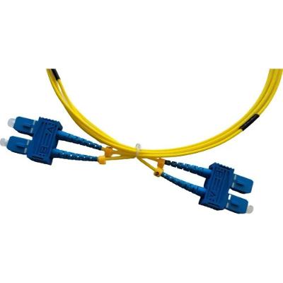 Cabo de Fibra Óptica SC-Upc para SC-Upc Duplex 2MM 2M para Redes LAN MAN WAN com Baixa Perda