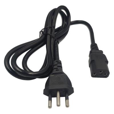 Cabo de Força para Fonte 16051 com 1,5M e Conectores C13 e NBR14136 para Equipamentos Eletrônicos