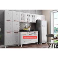 Cozinha Modulada Telasul Mirage New  3 Peças (2 Armários + 1 Paneleiro) CPT114 Branco - 2