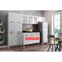 Cozinha Modulada Telasul Mirage New  3 Peças (2 Armários + 1 Paneleiro) CPT114 Branco - 3