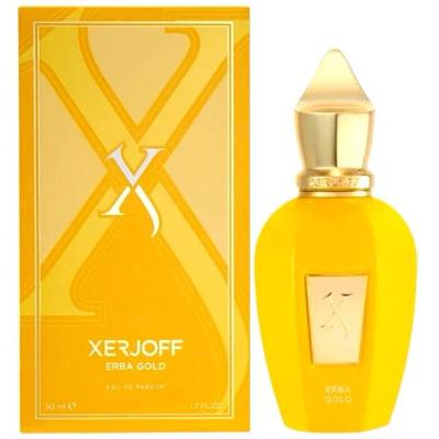 Perfume Erba Gold Unissex Eau de Parfum Cítrico Ambarado 50ML Importado
