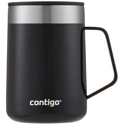 Caneca Térmica Contigo Stainless Steel Mug 414ML em Aço Inoxidável com Isolamento a Vácuo Licorice