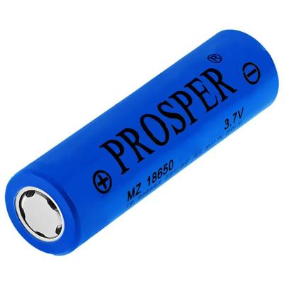 Bateria Recarregável 18650 Prosper Distribuidora MZ 2000MAH 3,7V Íon de Lítio