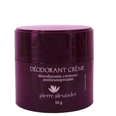 Desodorante Creme Antitranspirante Desodorante Pierre Alexander Fragrância Unissex 48 Horas Pierre