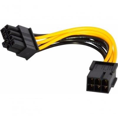 Cabo para Fonte PCI-Express 6 para 8 Pinos para Energia Adicional em Placa de Vídeo