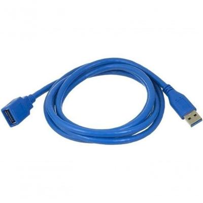 Cabo Usb Extensor 2m 3.0 para Estender Conexão de Dispositivos Usb Azul Microfins