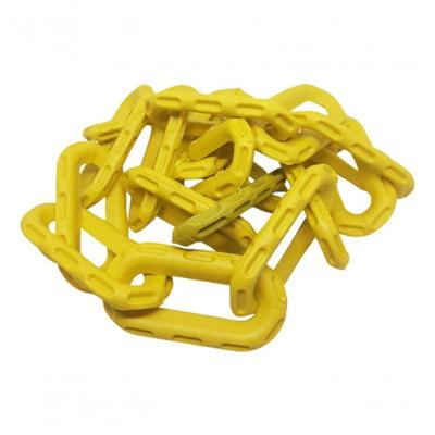 Corrente Plástica Isola Calha Chuva Elo P Amarela [F103] 40MT para Escoamento Amarelo Ferreira Mold