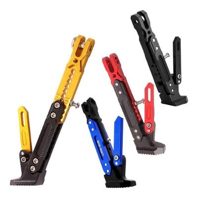 Descanso Lateral para Motocicleta Esportivo Regulável em Alumínio T6063 Ajustável Até 25 cm OEM