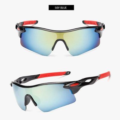 Óculos de Ciclismo SSRB0026 com Lentes em Policarbonato Azul Céu Aielbro OEM