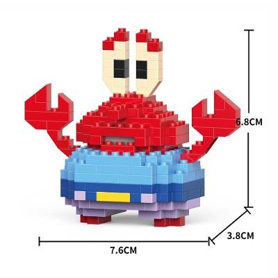 Blocos de Montar Infantis W2601-43 Educativo em Plástico ABS com Acabamento Suave MOC OEM