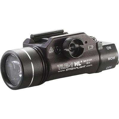 Lanterna LED Tática TLR-1 HL Dual Remote Kit 1000 LUMENS com Controle Remoto Duplo Preto Streamlight