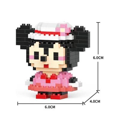 Brinquedo Blocos de Montar Infantil w2601-12 Educativo Tema de Animais em Plástico ABS OEM