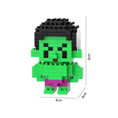 Brinquedo Blocos de Montar Infantil F3023 Educativo com Animais em Plástico ABS OEM