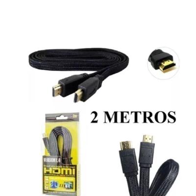 Cabo Hdtv Hdmi Hdtv 4k 3d Alta Resolução 1080p com Ethernet e Áudio de Alta Definição Oem