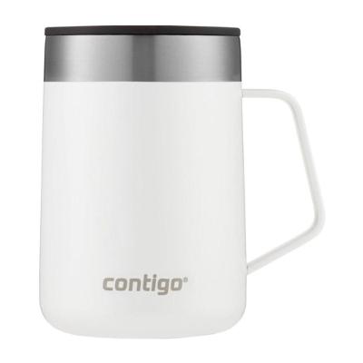 Caneca Térmica Stainless Steel Mug em Aço Inox com Isolamento a Vácuo 414ML Salt Contigo