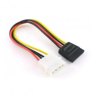 Cabo de Energia SATA Molex para SATA para Alimentar HD, SSD e DVD com Instalação Simples