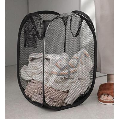 Cesto Dobrável Infantil para Organização de Brinquedos em Cozinha e Quarto Preto OEM