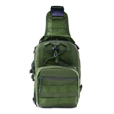 Bolsa de Ombro Triangular Militar com Estilo Tático Tecido Oxford 600D Verde OEM