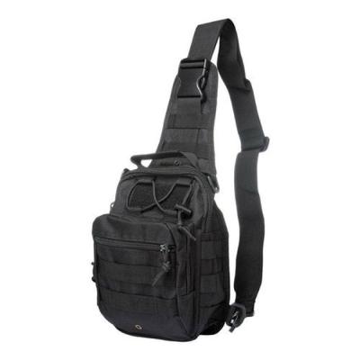 Bolsa de Ombro Triangular Militar com Tecido Oxford 600D e Estilo Tático Preto OEM