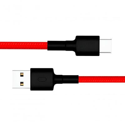 Cabo USB-C SJX10ZM 1M Alta Velocidade e Carregamento Rápido Vermelho Xiaomi