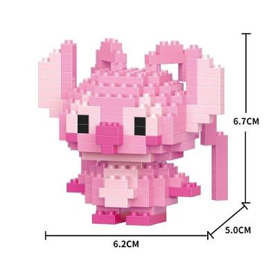 Brinquedo Blocos de Montar Infantil W2601-39 Educativo com Animais em Plástico ABS Ecológico OEM