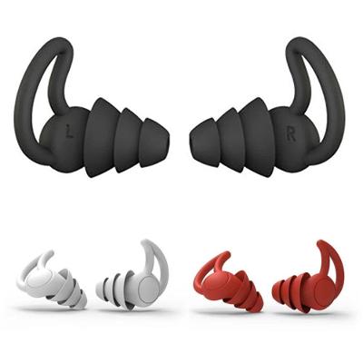 Tampão de Ouvido Protetor Auricular OEM para Dormir com Redução de Ruído em Silicone Reutilizável 1