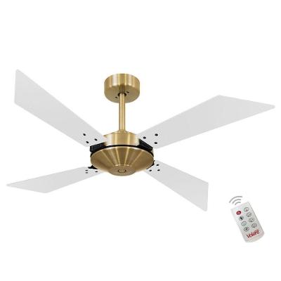 Ventilador de Teto Volare 4 Pás Branco Tech New Off 3 Velocidades 110V