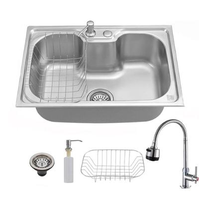Cuba de Sobrepor Nawa Retangular de Cozinha Gourmet Aço Inox Escovado e Acetinado Inox OEM
