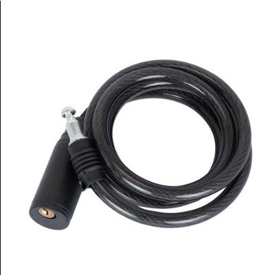 Corrente Cadeado para Bicicleta e Moto com Chave 100 cm em Aço com Revestimento em Silicone OEM