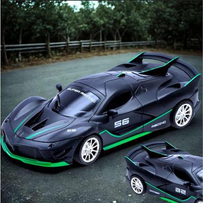 Carrinho de Controle Remoto Carrinhos Morceg com Farol LED Preto e Verde OEM