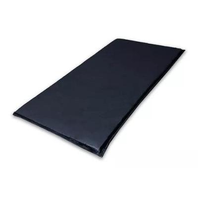 Colchonete de Academia 90x40x2cm para Exercícios com Espuma D26 Impermeável Preto OEM