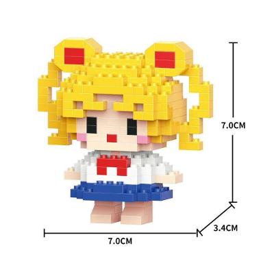 Blocos de Montar Infantis w2601-23 Brinquedo Educativo em Plástico ABS Ecológico MOC