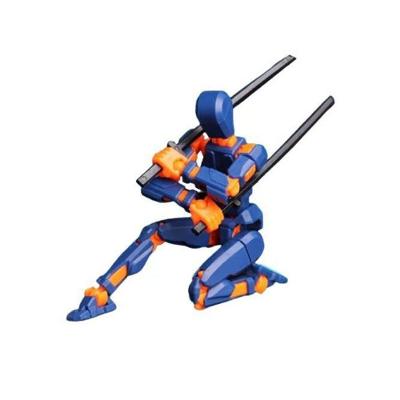 Boneco de Ação Dummy 13 Articulado Colecionável com Juntas Móveis Azul OEM