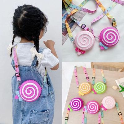 Bolsa de Silicone Infantil Pirulito com Design Divertido e Bolinhas Anti Estresse Multicolor OEM