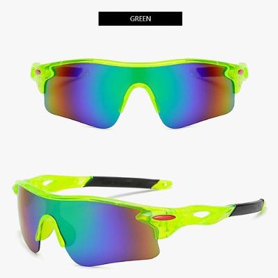 Óculos de Ciclismo SSRB0026 com Proteção UV400 e Lentes de Policarbonato Verde OEM