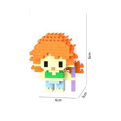 Blocos de Montar Infantis F3033 Educativo Tema Animais em Plástico ABS Inodoro para Crianças OEM