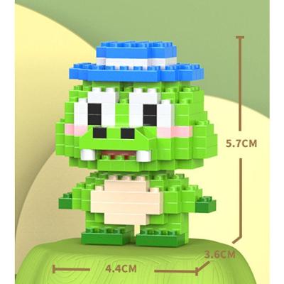 Blocos de Montar Infantis W1502-08 Educativo com Animais em Plástico ABS Inodoro Moc OEM