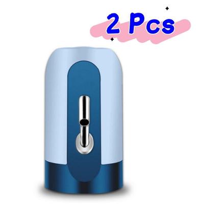 Bomba Elétrica para Galão de Água Universal com Carregamento USB em Plástico e Metal Recarregável