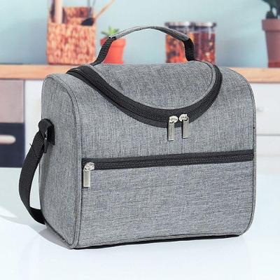 Bolsa Térmica para Marmita com Isolamento em Pano Oxford Catiônico 8L Cinza OEM