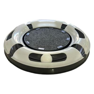 Arranhador para Gatos OEM Arranhador Redondo para Gato Relax com Bolinha Miau Preto 35 e 5cm 1
