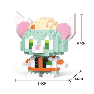 Blocos de Montar Infantis w2601-03 Brinquedo Educativo em Plástico ABS Ecológico OEM