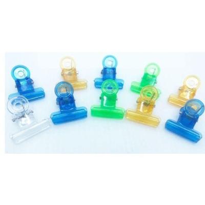 Presilhas para Unhas 24 Plástico Curvatura Tamanho 31mm Amarelo Azul Branco Verde OEM